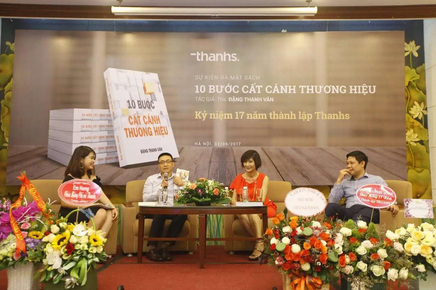 Hội thảo ra mắt sách về quy trình xây dựng thuương hiệu của Tác giả Đặng Thanh Vân