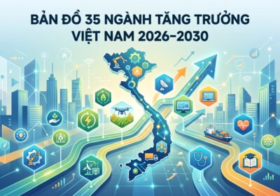 ￼Bản đồ 35 ngành tăng trưởng Việt Nam 2026-2030