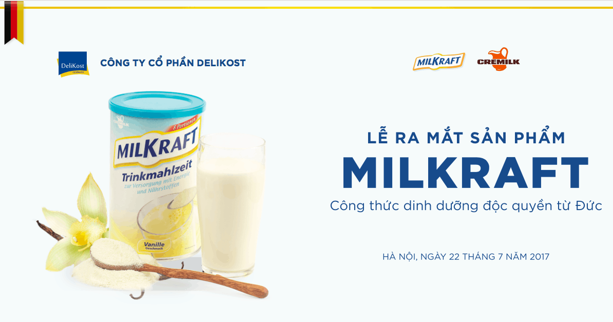 Giải pháp phòng Marketing thuê ngoài cho thương hiệu sữa Milkraft