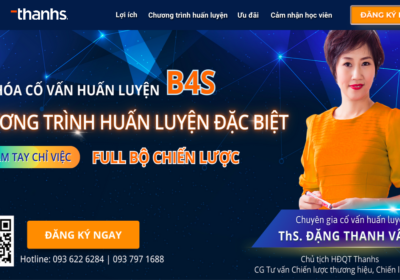 Khoá Huấn luyện trực tiếp Chiến lược Thương hiệu đột phá Kinh doanh B4S
